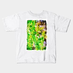 Curled Ferns 1 Kids T-Shirt